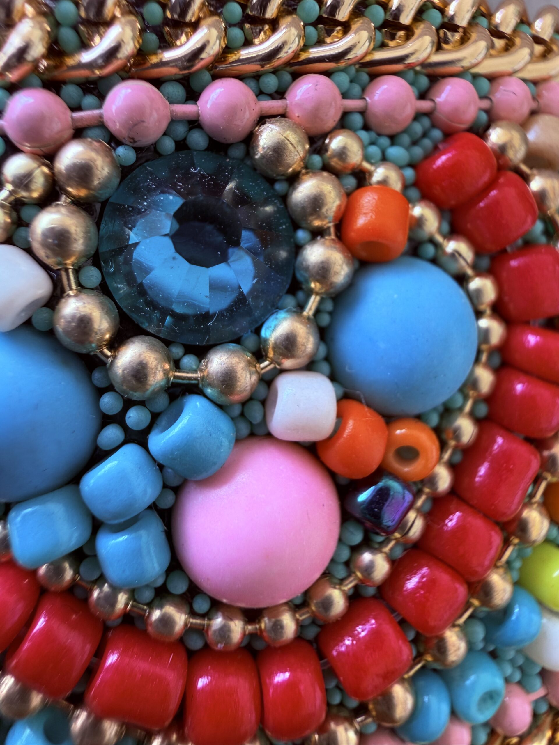 Bracelet Colombia perles turquoise – Image 2