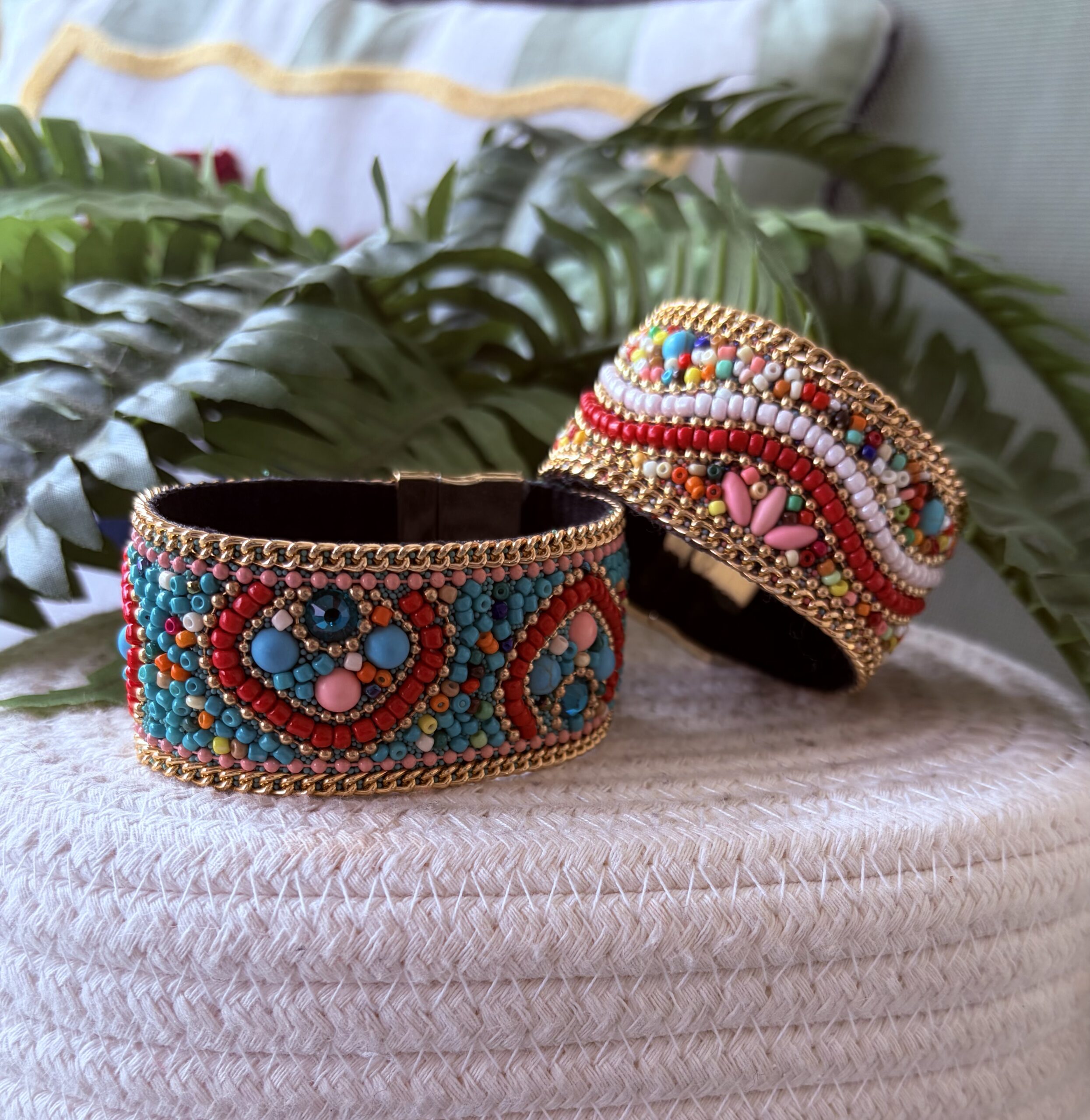 Bracelet Colombia perles turquoise – Image 3