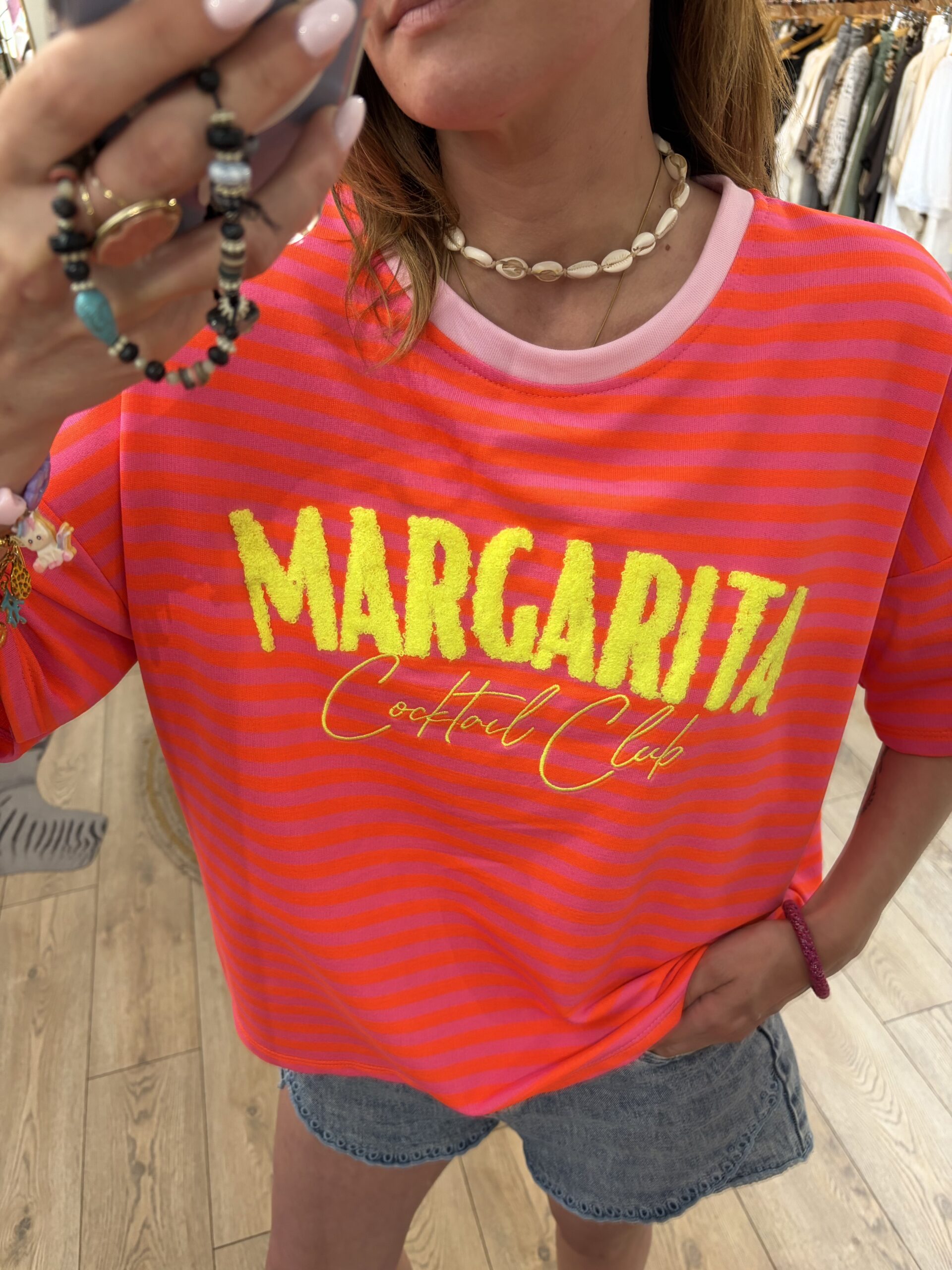 T-shirt rayé margarita