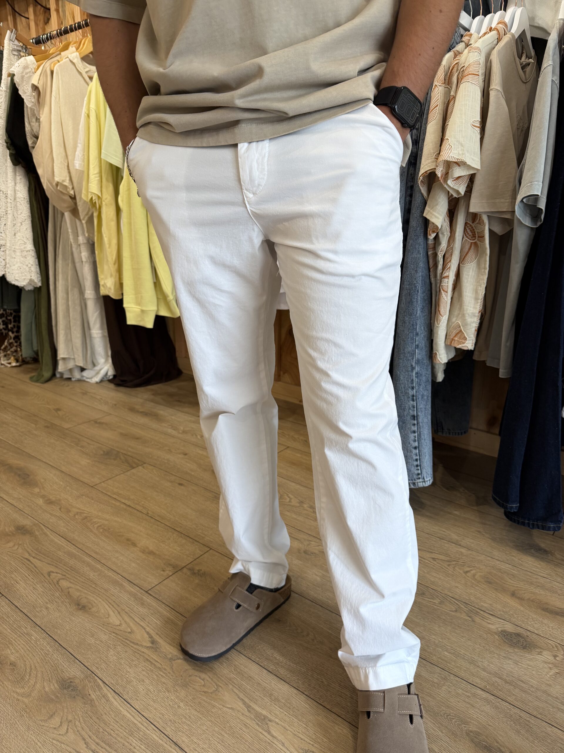 Pantalon blanc Milo