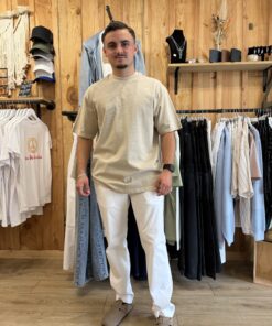 Alternative view of Pantalon blanc Milo