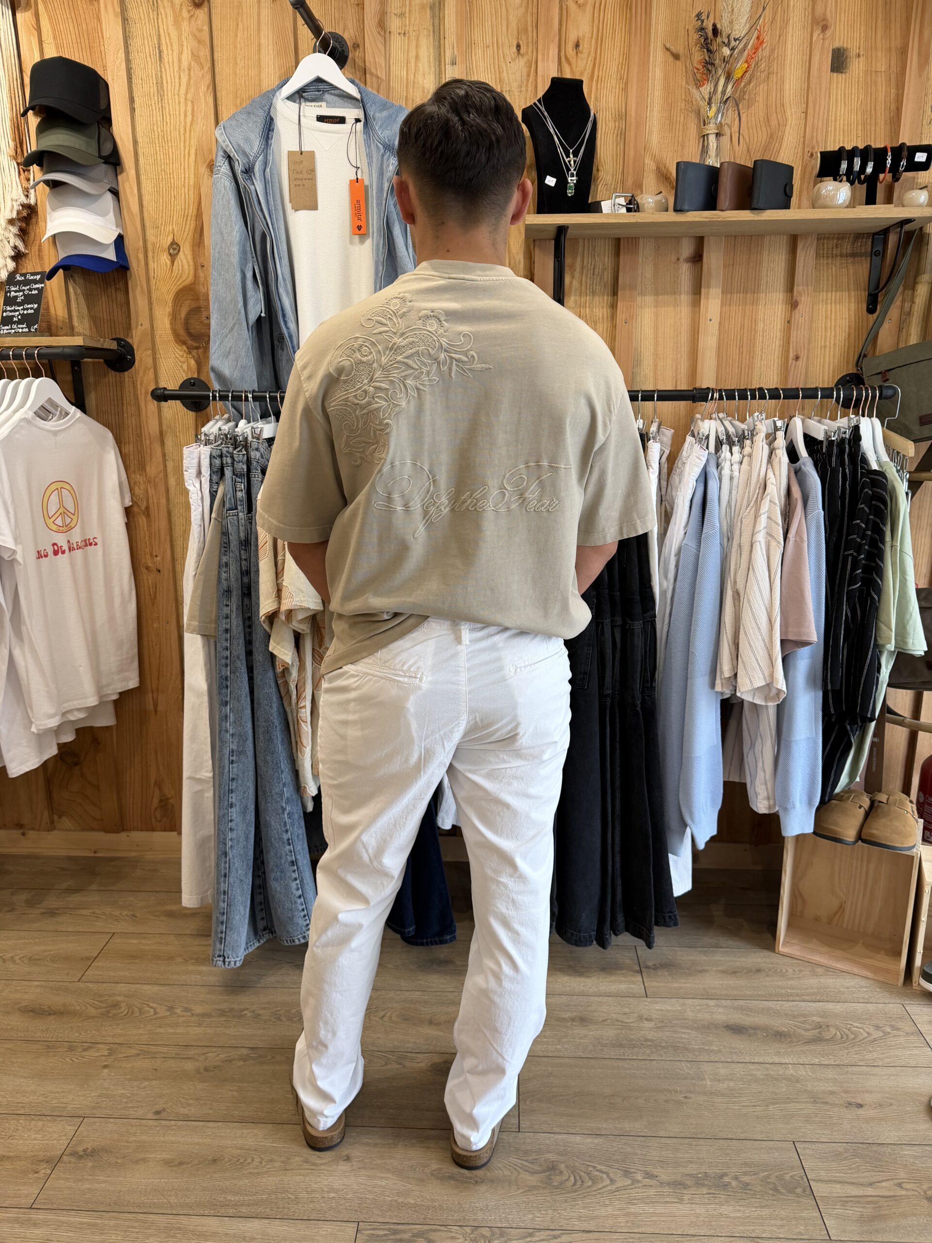Pantalon blanc Milo – Image 3