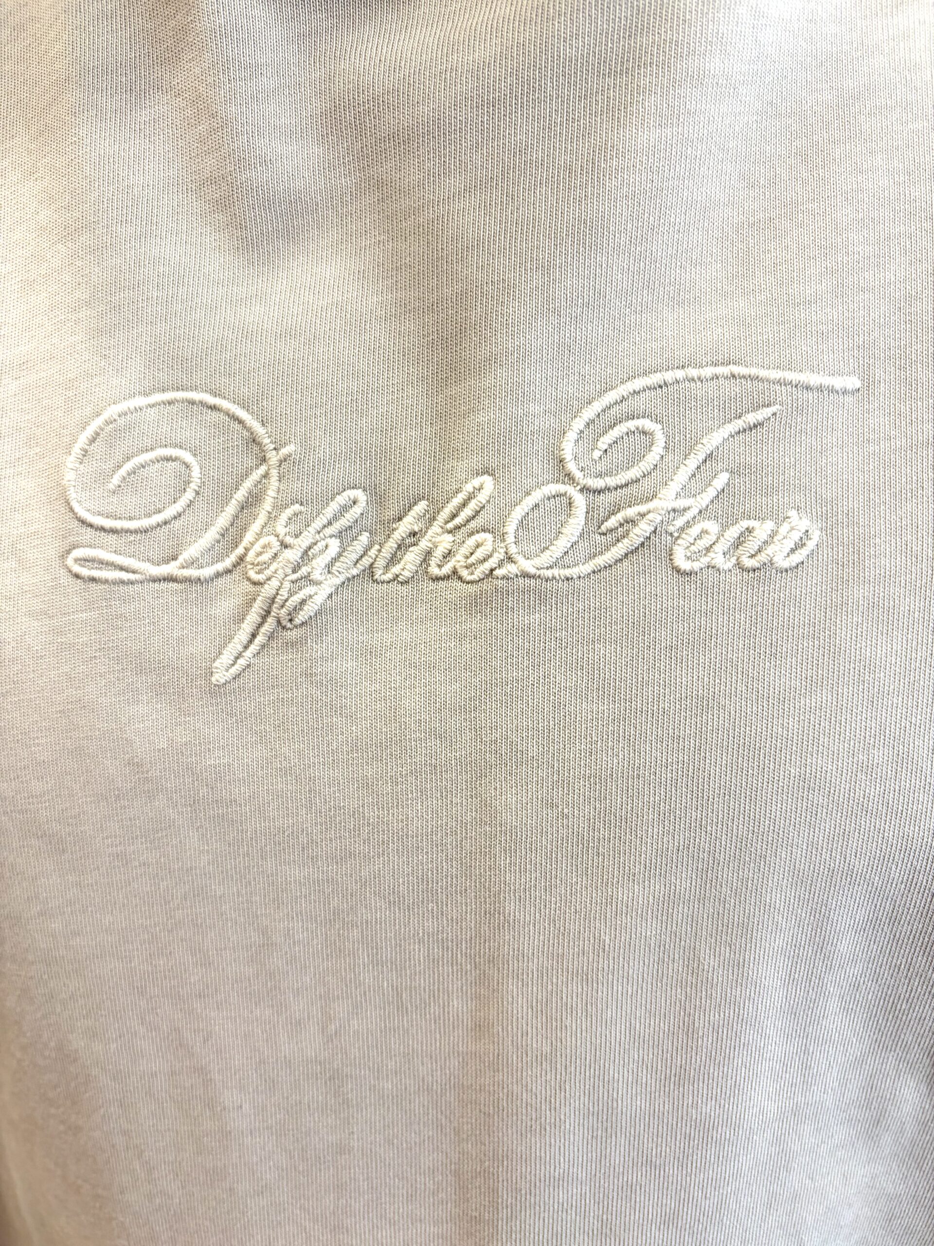T-shirt oversize brodé Tim beige – Image 6