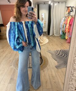 Alternative view of Blouse bohème bardot Eva