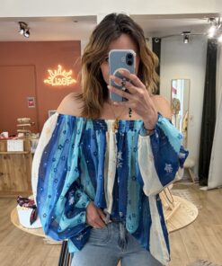 Blouse bohème bardot Eva
