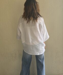 Alternative view of Blouse soleil Sol blanche