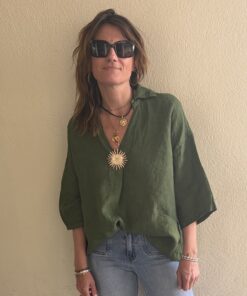Blouse soleil Sol kaki