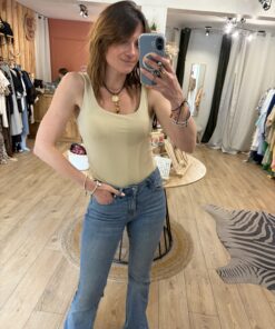 Alternative view of Body Nina beige