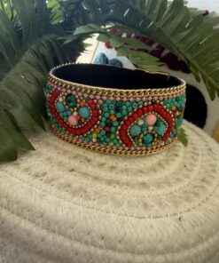 Bracelet Colombia perles turquoise