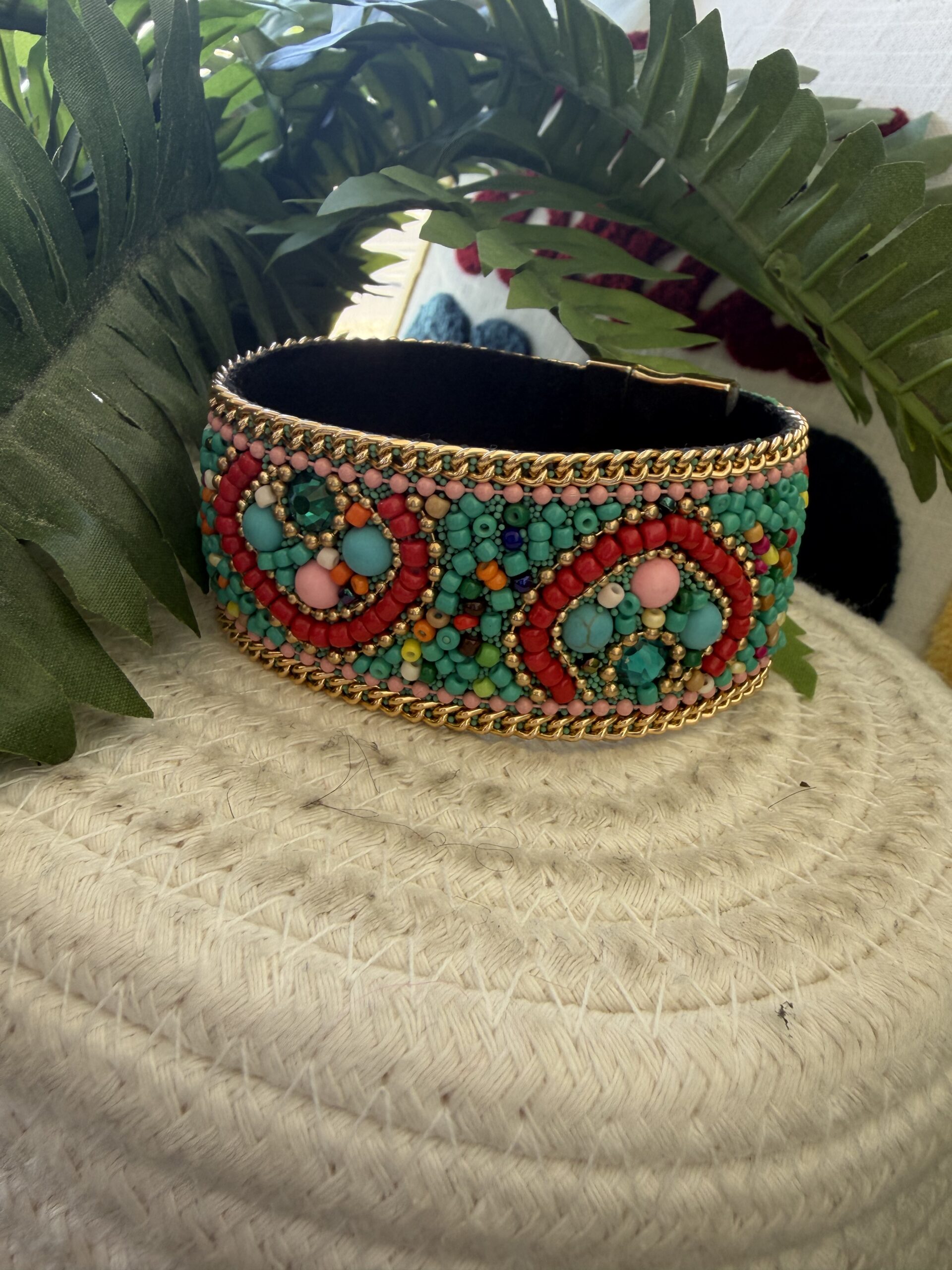 Bracelet Colombia perles turquoise