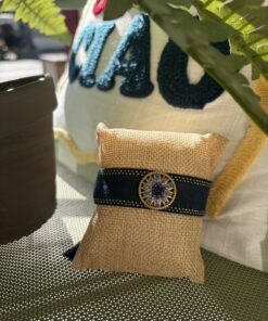 Alternative view of Bracelet tissu perles Lima