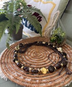 Ceinture Ambre chocolat