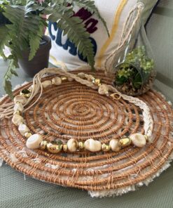 Ceinture Ambre écru