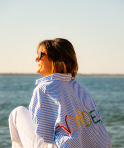 Chemise rayée oversize Wonderful