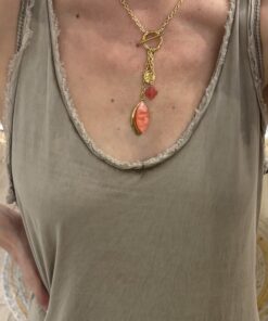 Alternative view of Collier Caracas orange