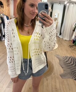 Gilet crochet Clémence