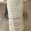 Jupe maille Mona écru