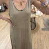 Robe Joséphine taupe