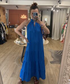 Robe Marina bleu royal
