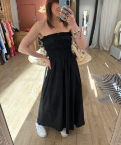 Robe bustier Victoria noire