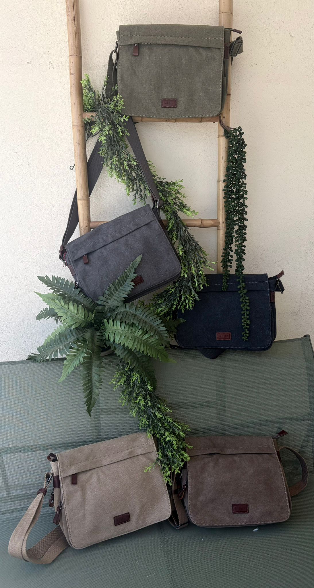 Sac reporter gris homme – Image 4