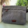 Sac reporter gris homme