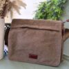 Sac reporter taupe homme
