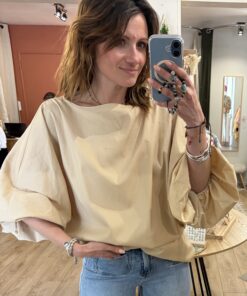 Top manches ballon Balloon beige