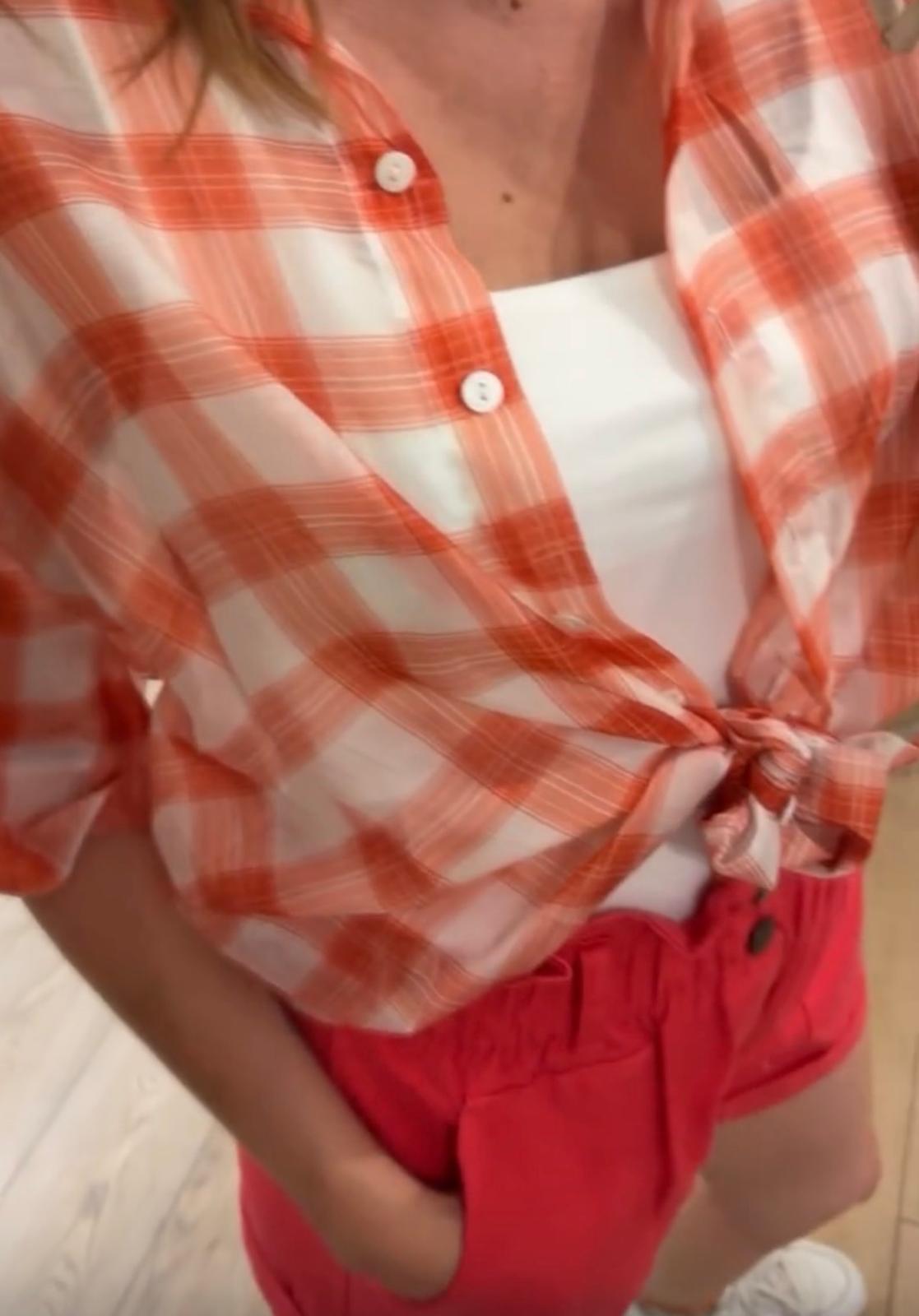 Chemise Caro rouge – Image 4