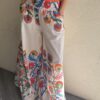 Pantalon floral multicolore