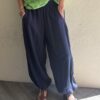 Pantalon balloon Mariano marine
