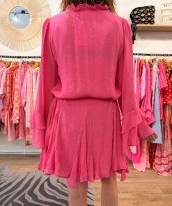 Alternative view of Robe courte Lala rose