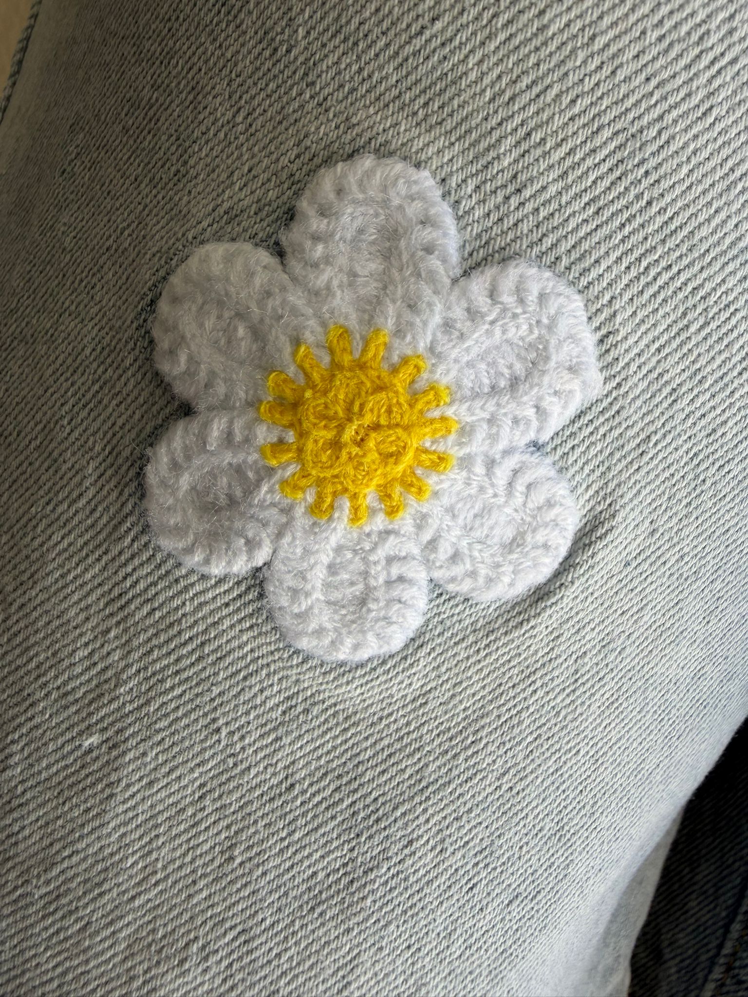 Short jean Esmée brodé – Image 4