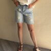 Short jean Esmée brodé