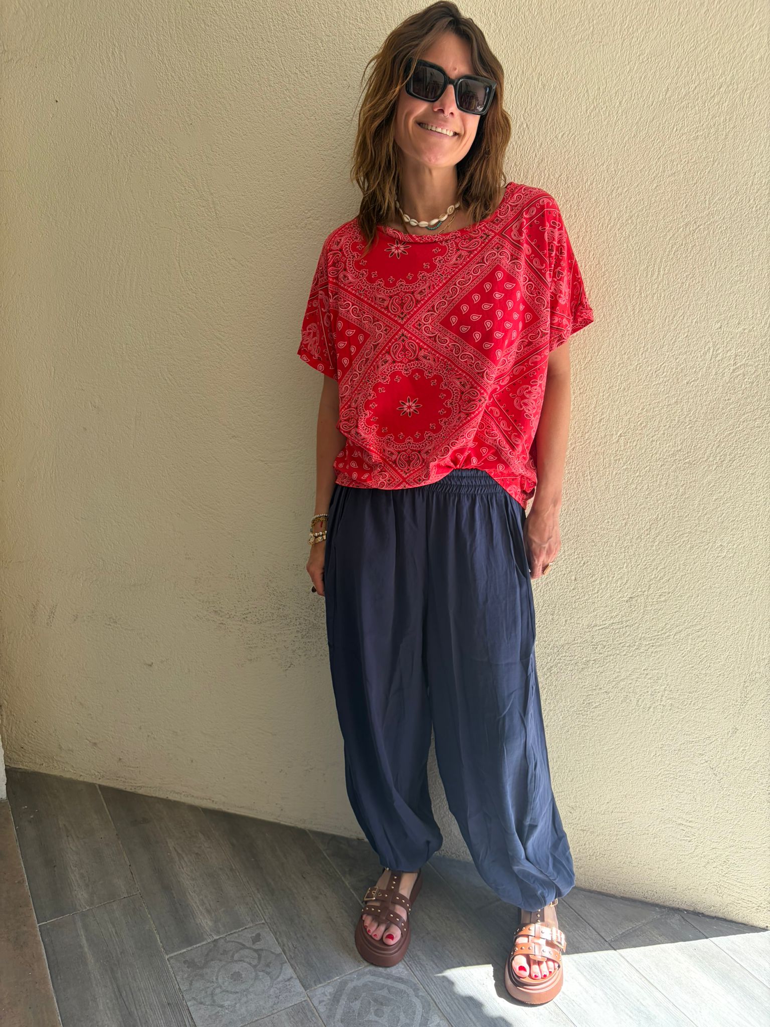 T-shirt bandana rouge – Image 4