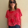 T-shirt bandana rouge