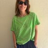 T-shirt bandana vert
