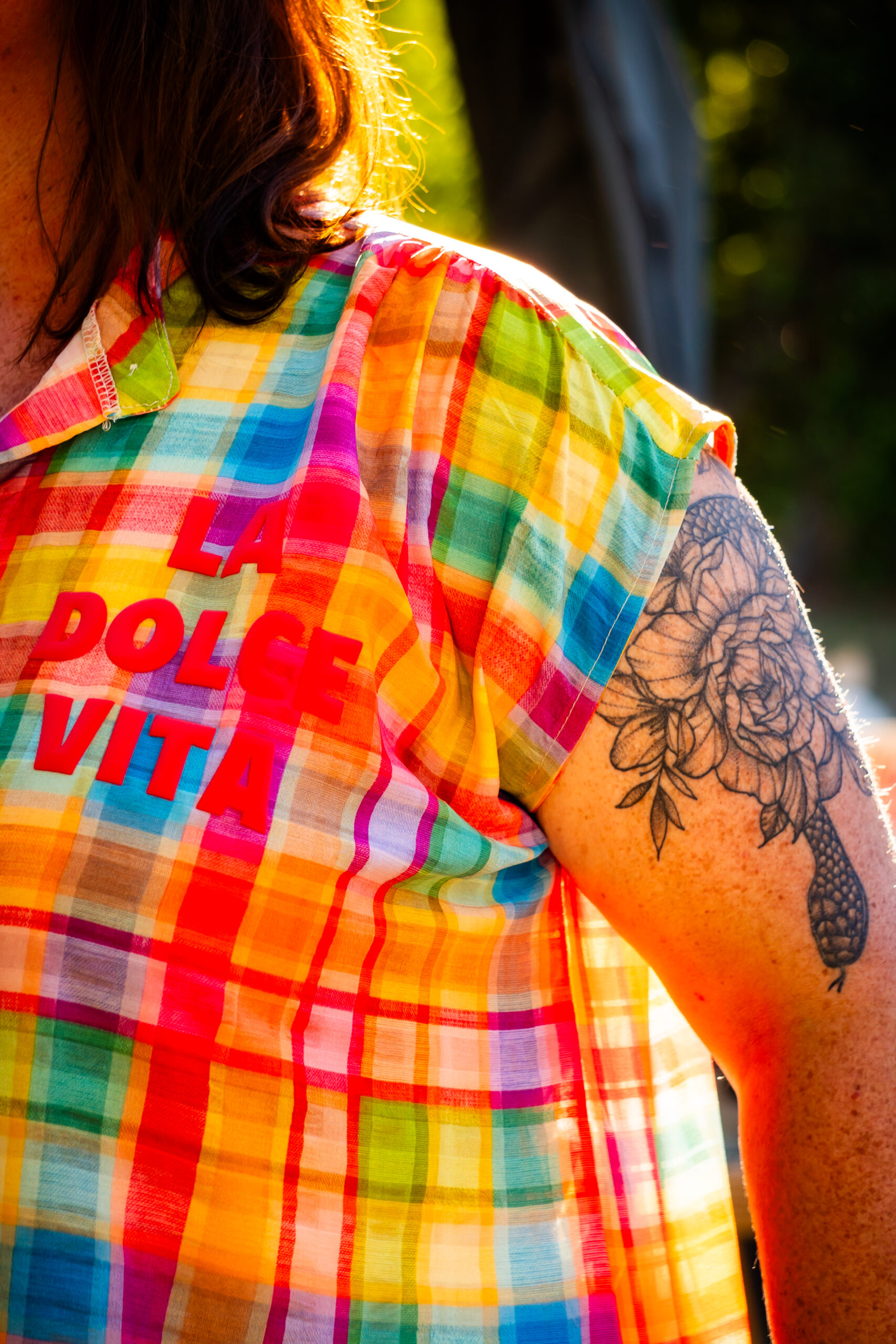 Chemise multicolore créole – Image 3