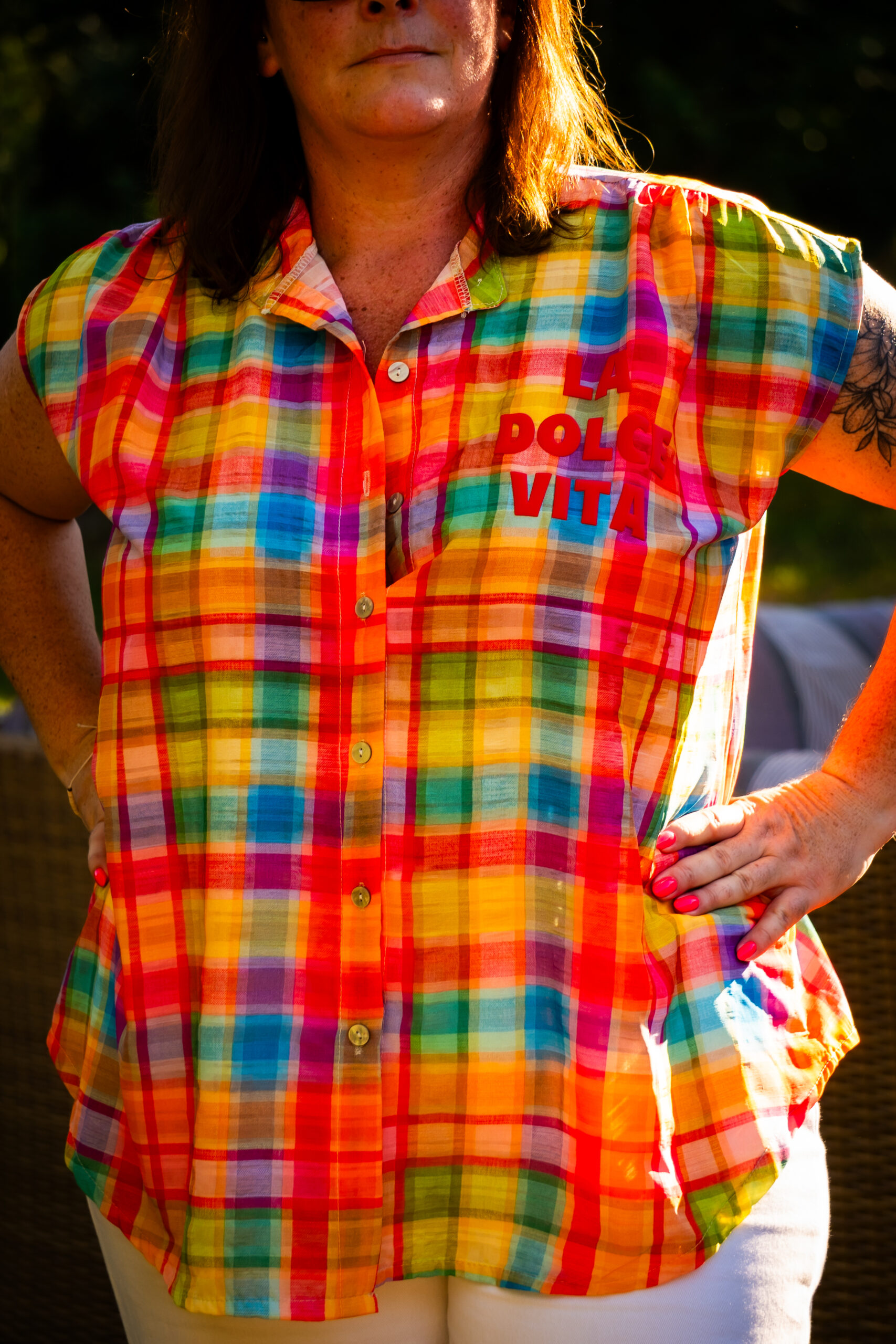 Chemise multicolore créole – Image 2
