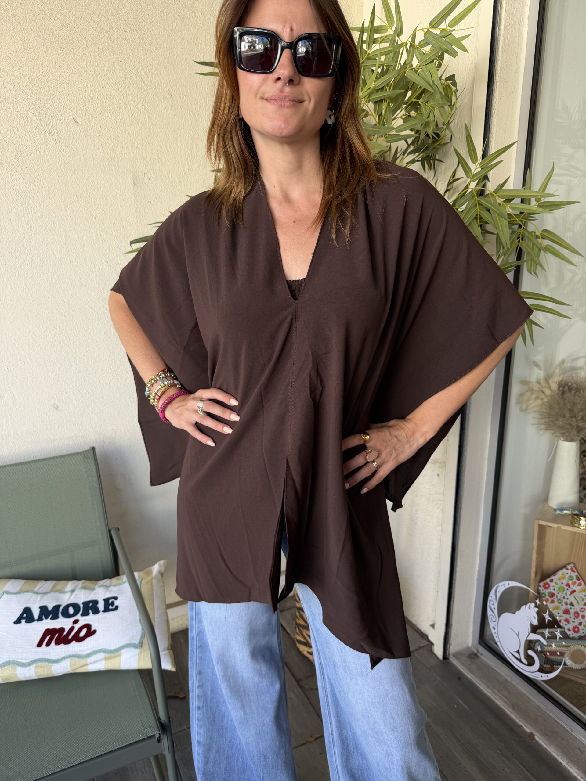 Top Capri chocolat – Image 7