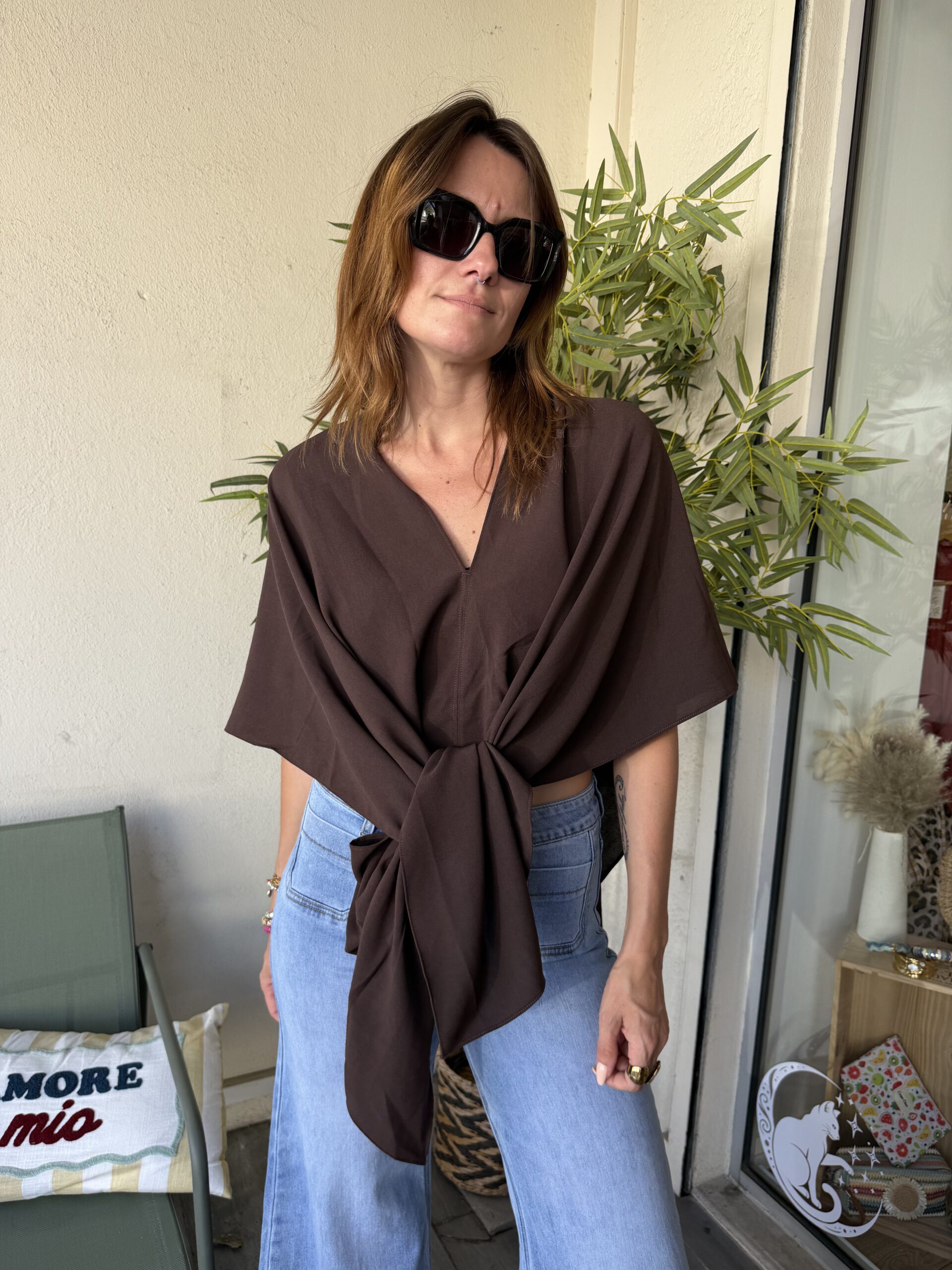 Top Capri chocolat – Image 6