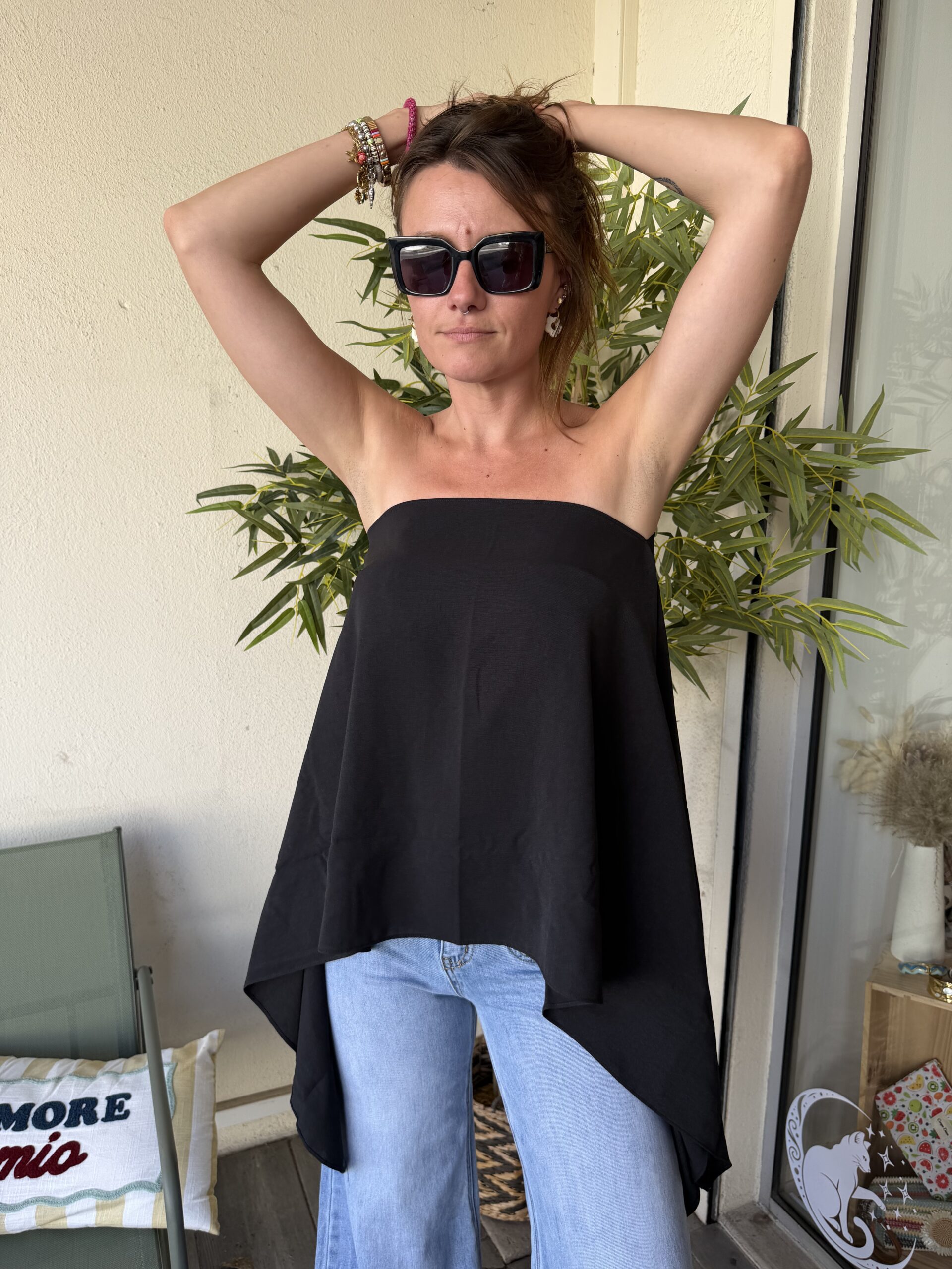 Top Capri noir – Image 7